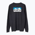 Лонгслів чоловічий KAVU Etch Art. black 2
