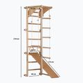 Драбина гімнастична RINAGYM ECO-PINE+SLIDE 7