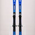 Лижі гірські Salomon S Race GS 10 + M12 GW блакитно-білі L47038300 15