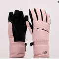 Рукавиці лижні жіночі 4F RED002 light pink 10