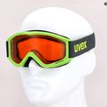Маска лижна  дитяча  UVEX Speedy Pro lightgreen 55/3/819/70 7