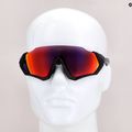 Окуляри велосипедні Oakley Flight Jacket чорно-фіолетові 0OO9401 7