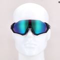 Окуляри велосипедні Oakley Flight Jacket чорно-фіолетові 0OO9401 7