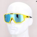 Окуляри велосипедні Bliz Vision matt yellow/smoke blue multi 12