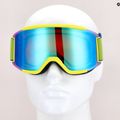 Маска лижна Smith Squad neon yellow/chromapop everyday green mirror M00668 10