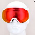 Маска лижна Salomon Radium white/sigma poppy red L47005300 12