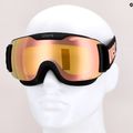 Маска лижна UVEX Downhill 2000 S black mat/mirror rose colorvision yellow 55/0/447/2430 12