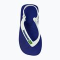 Дитячі сандалі Havaianas Baby Brasil Logo II морський синій 6