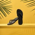 Жіночі шльопанці Havaianas Slim Crystal Sw II чорні 14