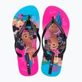 В'єтнамки жіночі Ipanema Graffiti V pink/black/blue 2
