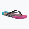 В'єтнамки жіночі Ipanema Graffiti V pink/black/blue