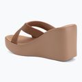 Шльопанці жіночі Ipanema High Fashion II Slide brown/glitter/pink 3