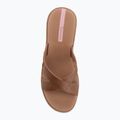 Шльопанці жіночі Ipanema High Fashion II Slide brown/glitter/pink 5