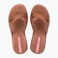 Шльопанці жіночі Ipanema High Fashion II Slide brown/glitter/pink 2