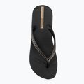 В'єтнамки жіночі Ipanema Mesh XI Plat black/black/gold 5