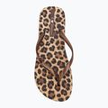 В'єтнамки жіночі Ipanema Animal Print beige/bronze/bronze 5