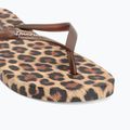 В'єтнамки жіночі Ipanema Animal Print beige/bronze/bronze 7