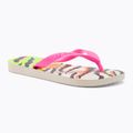 В'єтнамки жіночі Havaianas Top Animals бежеві H4132920