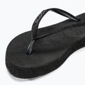 Жіночі шльопанці Havaianas Slim Flatform Sparkle чорні 7