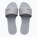 Жіночі шльопанці Havaianas You Malta Metallic льодово-сірі 10