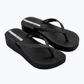 Жіночі шльопанці Ipanema Mesh Chic Plat чорні / блискучі чорні
