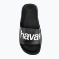 Шльопанці Havaianas Classic Logomania navy black 5