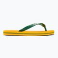 Шльопанці з логотипом Havaianas Brasil жовтогарячі 2