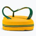 Шльопанці з логотипом Havaianas Brasil жовтогарячі 6