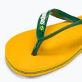 Шльопанці з логотипом Havaianas Brasil жовтогарячі 7