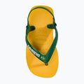 Босоніжки Havaianas Baby Brasil Logo II поп-жовтий / amazon 6