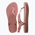 Жіночі босоніжки Havaianas Luna Flatform crocus rose на платформі 11