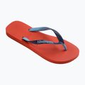 Шльопанці Havaianas Top Mix криваво-помаранчеві 8