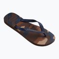Чоловічі шльопанці Havaianas Top Camu темно-коричневі 8