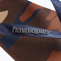 Чоловічі шльопанці Havaianas Top Camu темно-коричневі 12