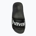 Шльопанці Havaianas Classic Logomania чорний / чорний 6