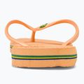 Персикові шльопанці Havaianas Brasil Logo 6