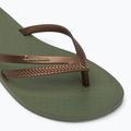 В'єтнамки жіночі Ipanema Bossa green/bronze 7