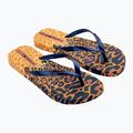 В'єтнамки жіночі Ipanema Animal Print VI yellow/pearly blue