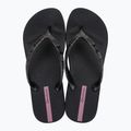 Жіночі шльопанці Ipanema Mesh X Plat чорний/чорний/бузковий 2
