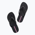 Жіночі шльопанці Ipanema Mesh X Plat чорний/чорний/бузковий 3