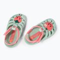 Босоніжки Ipanema Summer XIV Baby зелено-рожеві 3