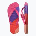 Шльопанці Havaianas Top Logomania Colors II рожеві з флюсом 11