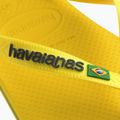 Шльопанці Havaianas Brasil Logo Neon цитрусово-жовті / цитрусово-жовті 10