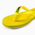 Шльопанці Havaianas Brasil Logo Neon цитрусово-жовті / цитрусово-жовті 9