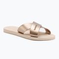 Шльопанці жіночі Havaianas Aqua Metallic beige