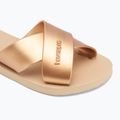 Шльопанці жіночі Havaianas Aqua Metallic golden 7