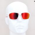 Окуляри велосипедні UVEX Sportstyle 233 P white mat/polavision mirror red 53/2/097/8830 11