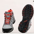 Взуття трекінгове жіноче Columbia Redmond III Mid Wp steam/red coral 19
