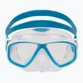Маска для підводного плавання Mares Puffer aqua white/clear 2