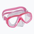 Маска для підводного плавання Mares Puffer pink pink/clear